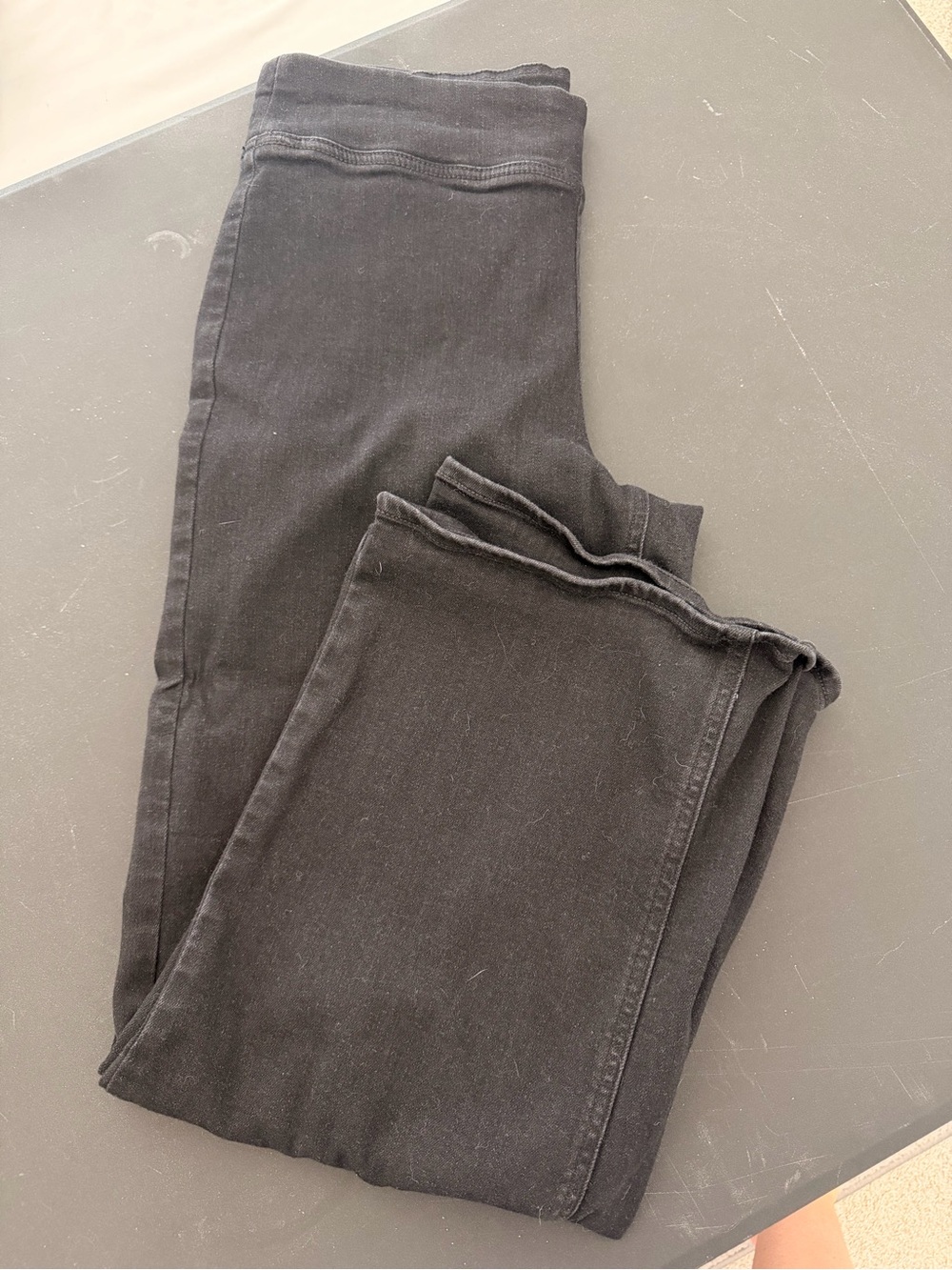 Old Navy Black Stretch Flare Jeggings - 12 Tall